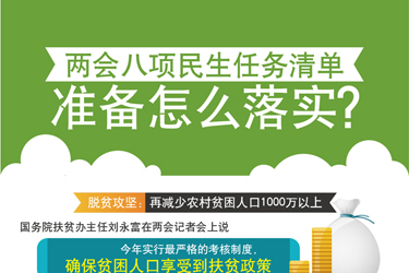 圖表：兩會八項民生任務(wù)清單準(zhǔn)備怎么落實？