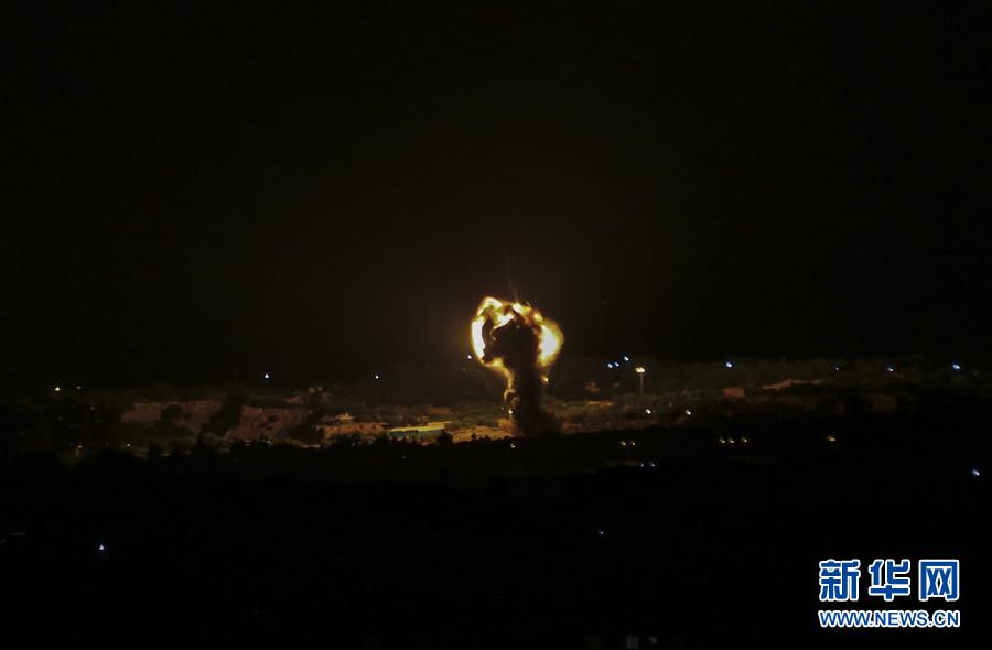 （國際）以軍戰(zhàn)機(jī)轟炸加沙地帶哈馬斯軍事目標(biāo)