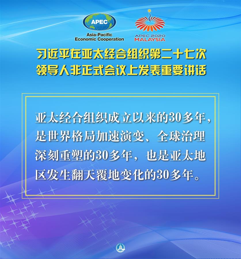 （圖表·海報(bào)）［外事］習(xí)近平出席亞太經(jīng)合組織第二十七次領(lǐng)導(dǎo)人非正式會(huì)議并發(fā)表重要講話（2）