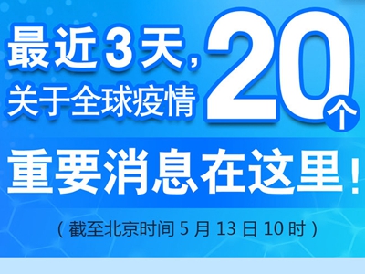 【圖解】最近3天，關(guān)于全球疫情20個(gè)重要消息在這里！